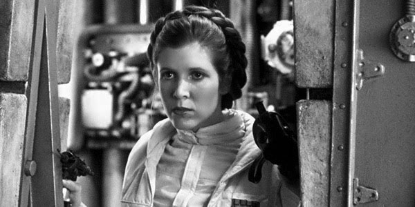 Carrie Fisher from the hit movie,
