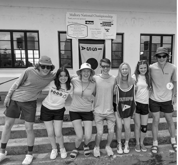 The OYC Sailing Team at the fleet race nationals.