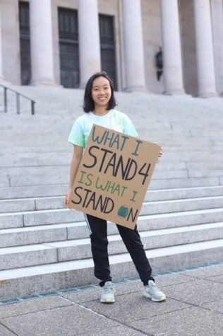 Kaylee Shen, president of Climate Action Club. 