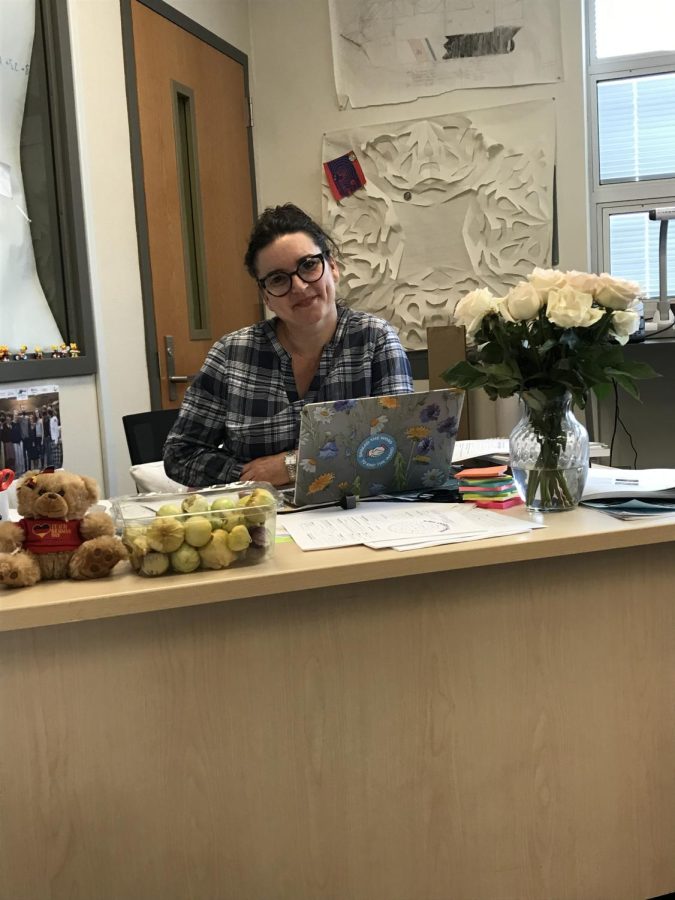 Marie Rubin, English teacher