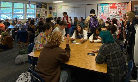 A meeting of the OHS feminism club