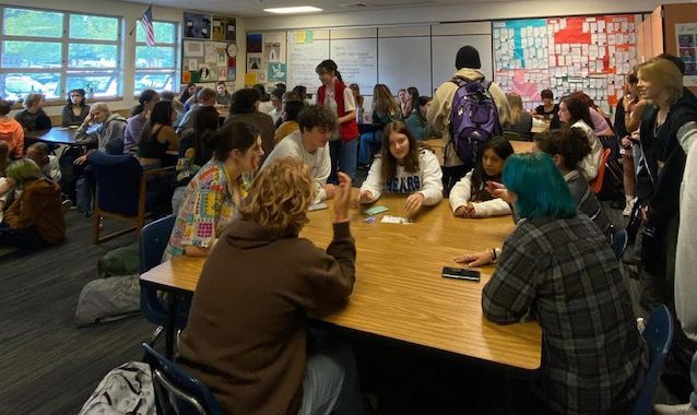A meeting of the OHS feminism club