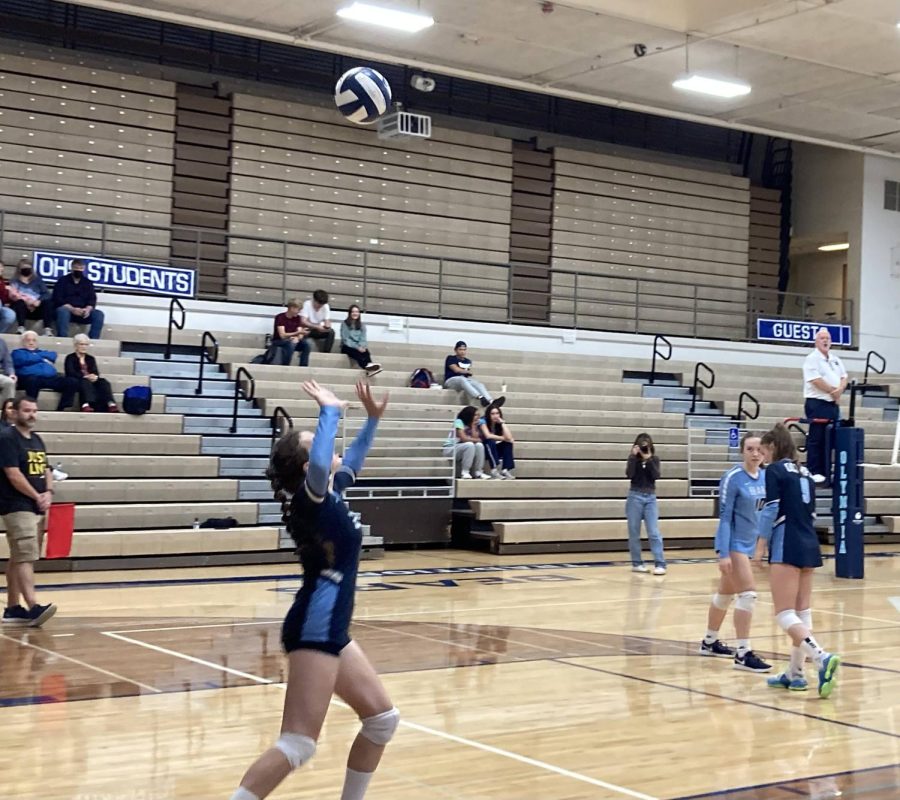 Olympia Volleyball Takes on Bethel