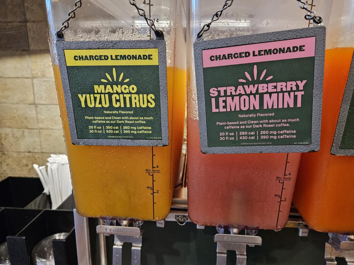 The Panera Charged Lemonade machines are labelled with the nutrition facts, but the average customer may not understand just how much caffeine is in these drinks.