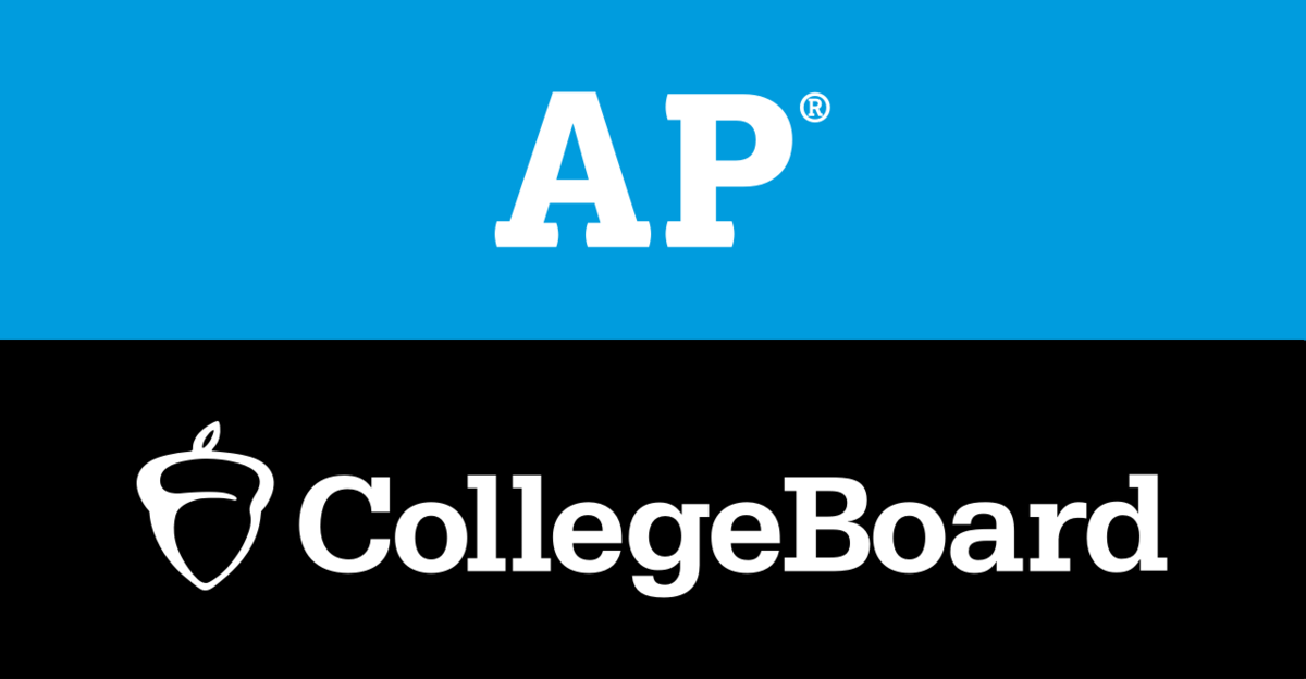 CollegeBoard's infamous AP (Advanced Placement) logo. Photo courtesy of CollegeBoard. 