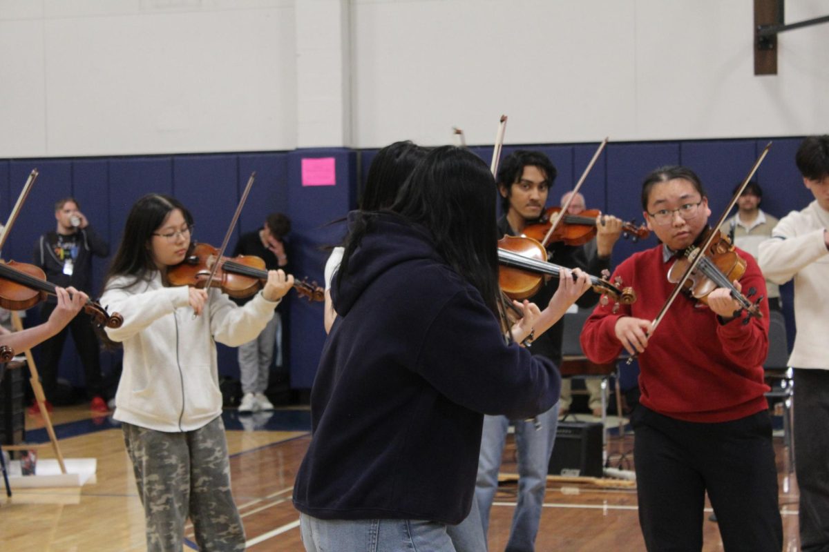 Chamber Orchestra performs a medley of the songs they performed at the State competition, where they won first place this year.