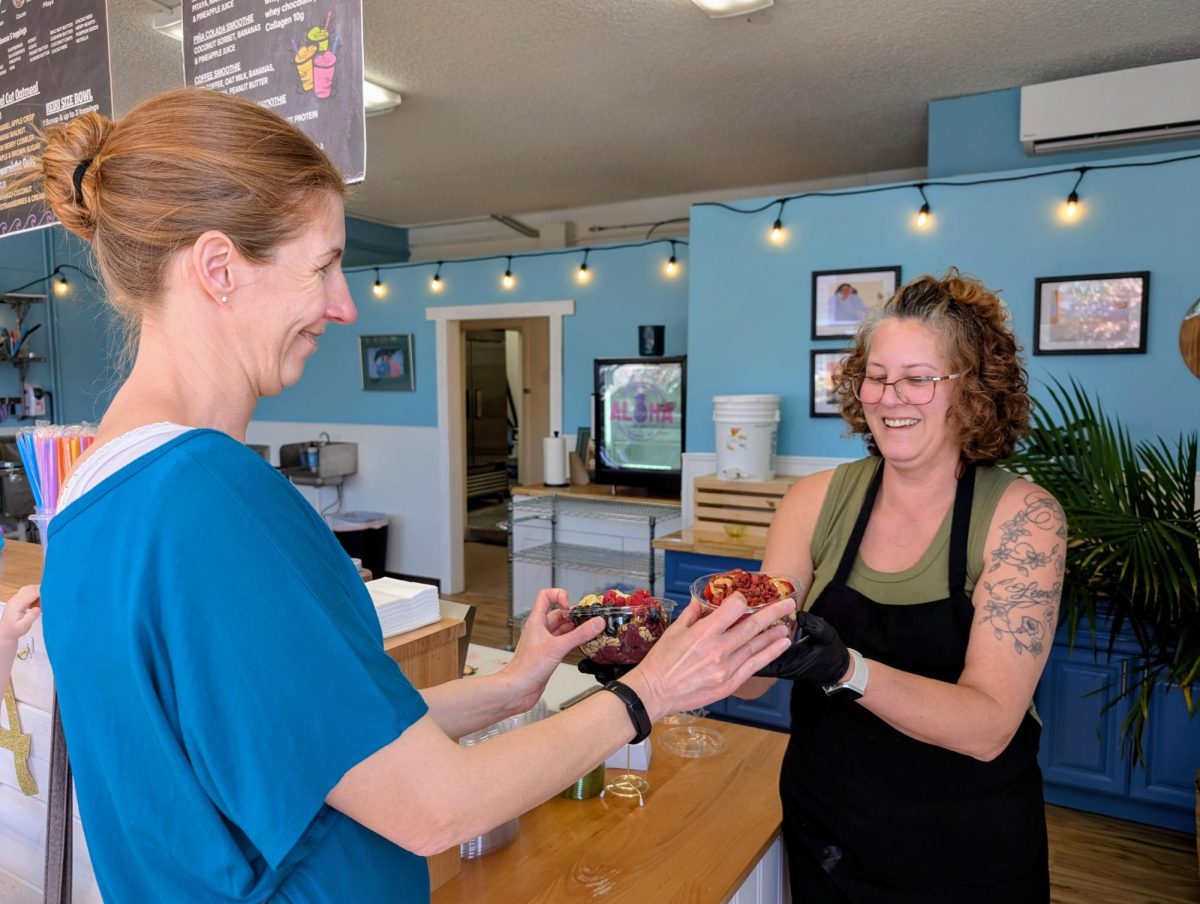Kimberly Day’s second visit to Aloha Acai Cafe after thoroughly enjoying her first.