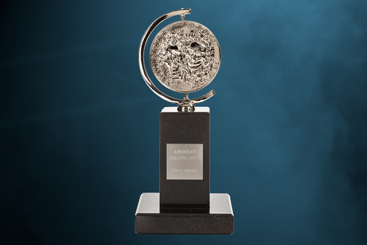 A graphic featuring the trophy all Broadway stars strive to earn. Photo courtesy of the Tony Awards