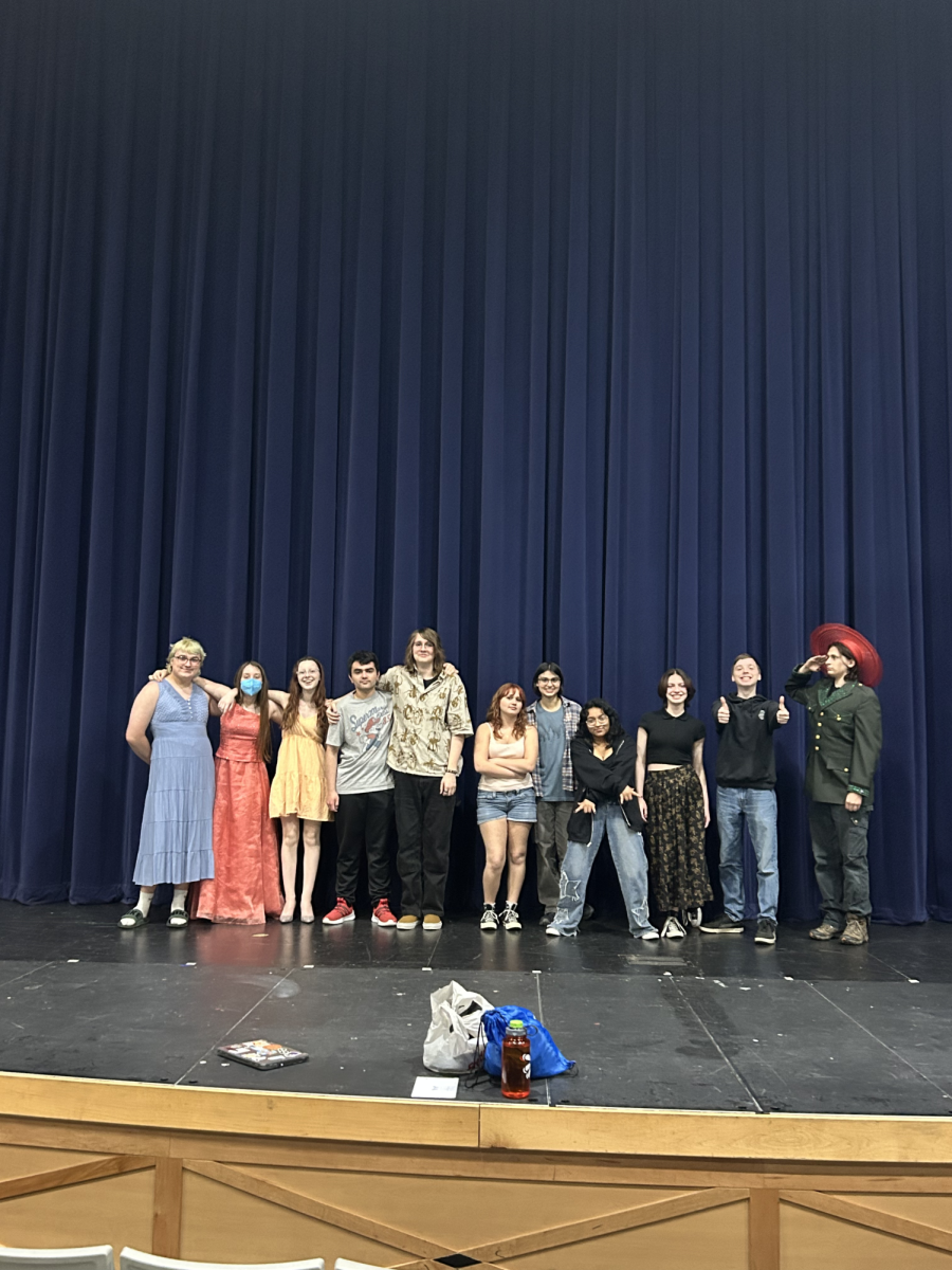 Theater members take the stage for their closing night. Photo by Zoey Green