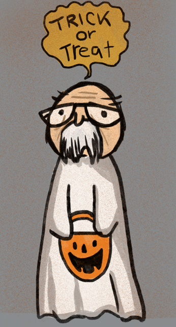 Opinions vary among students on whether teenagers should be able to trick or treat.