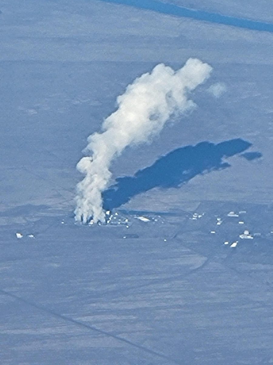 Overhead photo of the Columbia Generating Station, Washington State